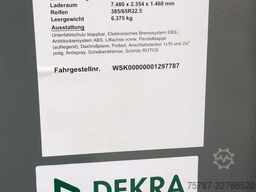 SCHMITZ CARGOBULL ca. 26 cbm Hlabrund Hinterkipper, Lift