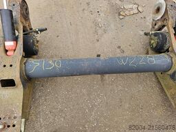 SAF B19-19W | TRAILER AXLE SINGLE TIRE | DISC.