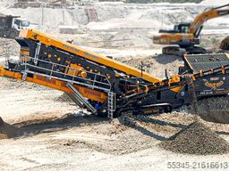 FABO Tracked Screening Plant Mobile Screening Plant FTS-1560