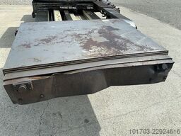 Table rotative pour aléseuse Course X : 2000 mm