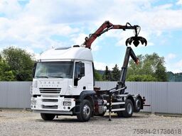 IVECO STRALIS 400 * ABROLLKIPPER * ESSEL 0902* TOP