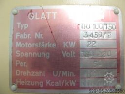 Glatt – Sécheur TFO 100/150