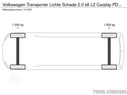 Volkswagen Transporter Lichte Schade 2.0 tdi L2 Carplay PD...