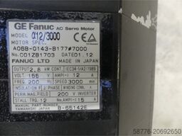 Fanuc A06B-0143-B177 #7000 AC Servo Motor SN: C01ZB1703