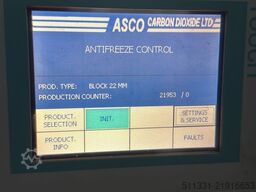 ASCO pelletizer BP407 (blocks / slices and pellets)
