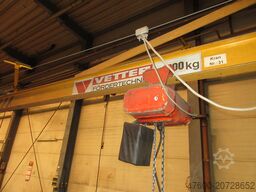 Vetter Kran Drehkran Hallenkran 500KG PS32 NL 500Kg 0,5t L 4m + Kettenzug H3,2