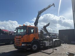 Scania P360 + HIAB 111BS-2 DUO + 6X2 + HOOKSYTEM + EUR...