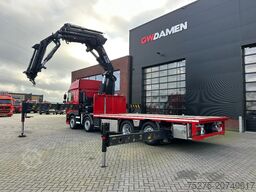 DAF CF 85.410 8x2 Hiab 1055-8+Fly jib Euro 5