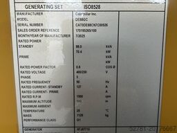 CAT DE88GC - 88 kVA Stand-by Generator Set - DPX-18207