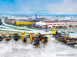 FABO Mobile Concrete Batching Plant 120 m3/h Mobile Concrete Batching Plant