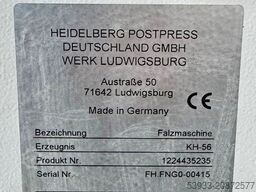 Heidelberg Stahlfolder KH 56-6-KTL