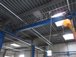 Demag Portalkran Hallenkran + Stahlbau Demag Seilzug 2,5t 2500Kg Länge 36x14,5m