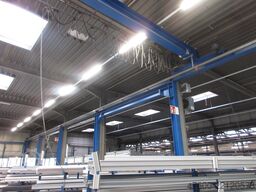 Demag Portalkran Hallenkran + Stahlbau Demag Seilzug 2,5t 2500Kg Länge 36x14,5m