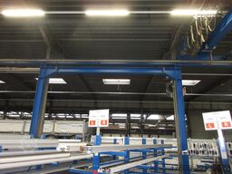 Demag Portalkran Hallenkran + Stahlbau Demag Seilzug 2,5t 2500Kg Länge 36x14,5m