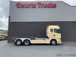 Scania R450 6X2 + PALFINGER HAAKARMSYSTEEM/ABROLLKIPPE...