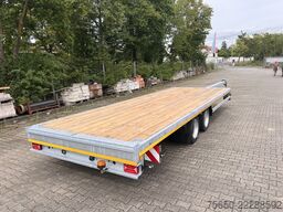 Möslein THT 11 G Ausziehbar  11,9 t Tandemanhänger- Tieflader, ausziehbar