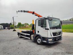 MAN TGL 12.250 City-Abroller Container + Palfinger ...