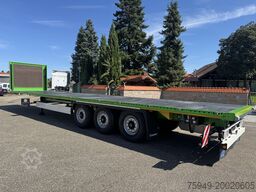 Krone SD Plateau, Lenkachse, Liftachse, Rungen