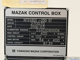 Mazak Integrex i-200ST x 1500U