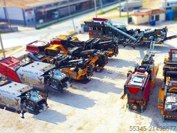 FABO Mobile Concrete Batching Plant 100 m3/h Mobile Concrete Batching Plant