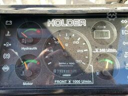 HOLDER C345 inkl. Stoll Aufbausauger & Pritschenaufbau