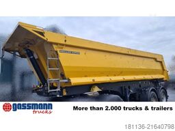 Meiller MHKS 44/2, Halfpipe ca. 25 cbm, hydr. Heckklappe