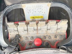 VOLVO FMX 460 Kipper 6,40m + PALFINGER PK 18002 EH D