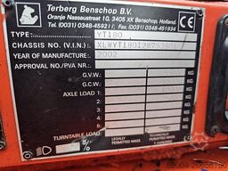 TERBERG YT 180 | met kenteken | with registration.