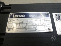 Lenze DFVARS 071-22 Servomotor SN: 0237500 mit A2S 107-AA01-31 Lüfter