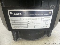 Lenze DFVARS 080-22 Servomotor SN: 0237186 mit A2S 107-AA01-31 Lüfter