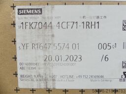 Siemens 1FK7044-4CF71-1RH1 Motor SNYFR1647557401005 --