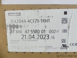 Siemens 1FK7044-4CF71-1RH1 Motor SNYFR4647557001002 --
