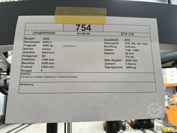 Jungheinrich ETV 216 L GNEDZ