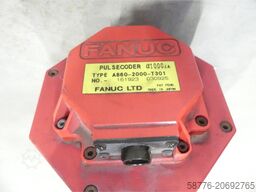 Fanuc A06B-0239-B400 AC Servo Motor SN: C03XD5302 + Pulscoder A860-2000-T301
