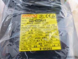 Fanuc A06B-0266-B100 AC Servo Motor + A860-2000-T301 SN: C048A9213 - ! -