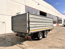 Möslein TDS 13 Schwebheim 13 t Tandemkipper- Tieflader, Aufsatzbordwände