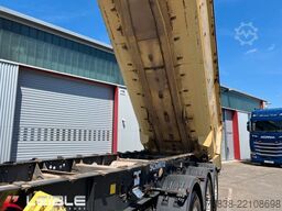 SCHMITZ CARGOBULL SKI 24SL*Stahlmulde*24m³*1.+2.Liftachse*Alcoa*