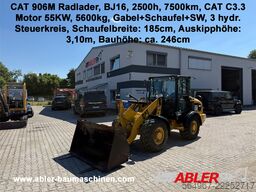 Caterpillar 906M Radlader 55 kW 5600 kg