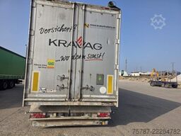 KRAKER 92 cbm Schubboden, Lift,WABCO ABS,sauberer Boden