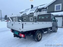 Volkswagen Crafter TDI 4x4 Flatbed – 2 Sets of Tyres – Tarpau