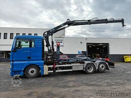 MAN TGX 26.400 Container Hyvalift Crane HIAB 144