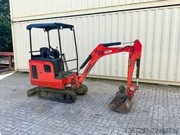 JCB 15C-1 / 2018 BJ / 3 x Löffel
