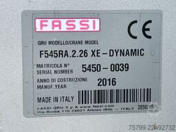 SCANIA R410+Fassi F545 Kran 6+6 Aus.+JIB + Seilwinde