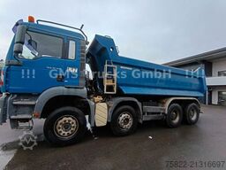MAN MAN TGA 35.430 / 8X4 / Meiller Mulde / German