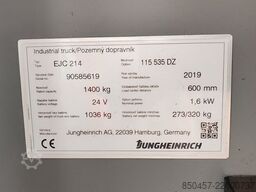 Jungheinrich EJC 214 5.35m/ Li-Ion/ 1025h