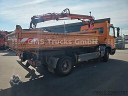 MERCEDES-BENZ Atego 1218 / Kipper+Kran / load 5,2ton / E3