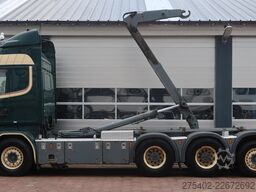 Scania R580 V8 LB8X4HNB/ Full AIR/ PTO/  SWAP- CONTAIN...