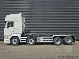 Scania R450 8x2 / KABEL - CONTAINER SYSTEEM / RETARDER