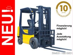 LÖWE El. Stapler 2t, 4,5m Hub, Seitenschieber