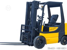 LÖWE El. Stapler 2t, 4,5m Hub, Seitenschieber